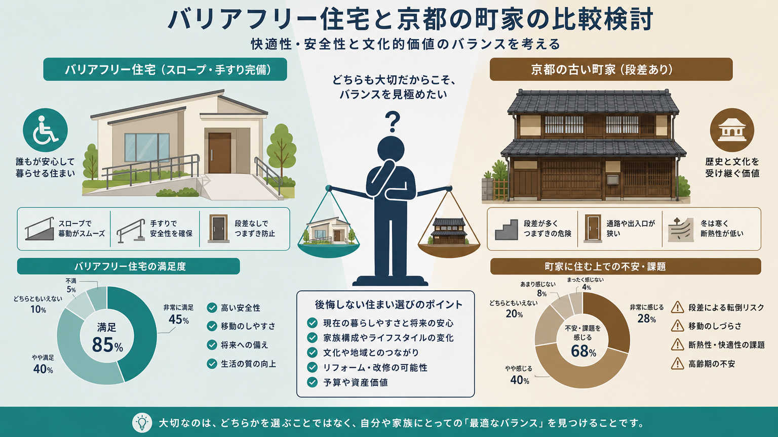 なぜバリアフリー物件選びは慎重に進めるべきか